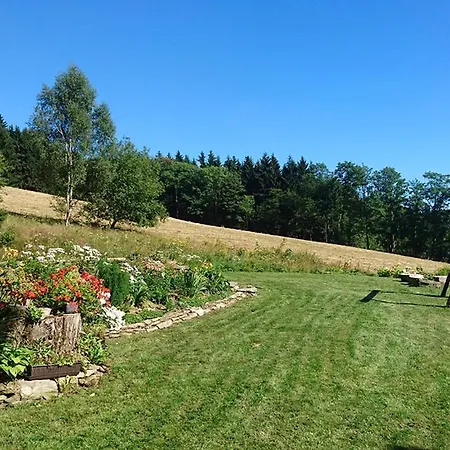 Roubenka Pod Lesem Dağ evi Destne v Orlickych horach