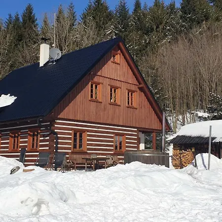 Dağ evi Roubenka Pod Lesem *